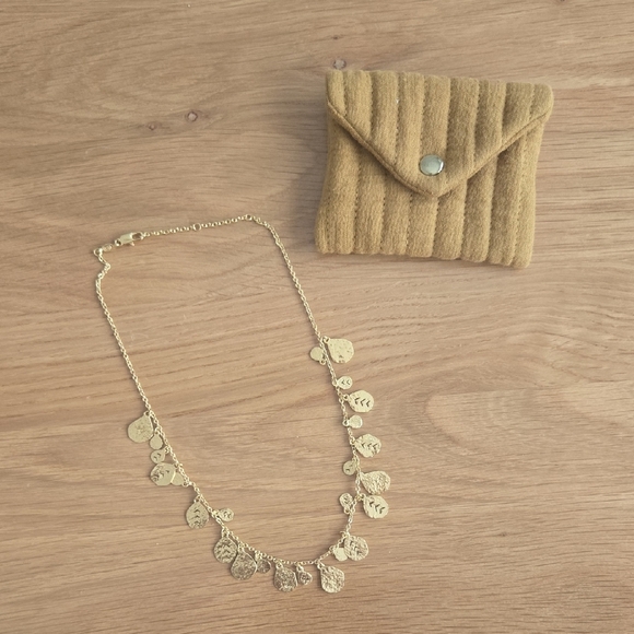 Sézane Felipa Necklace – Gold-Plated Statement Chain, Sold Out! , VGUC, - Picture 2 of 15